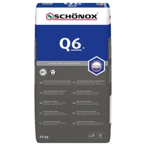 SCHÖNOX Q6 W ragasztó 25kg-os zsák 1db