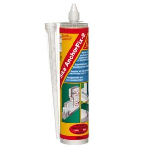 Sika AnchorFix-2 gyorskötésű, oldószermentes, kétkomponensű tőcsavar és rögzítőelem ragasztó - 300 ml