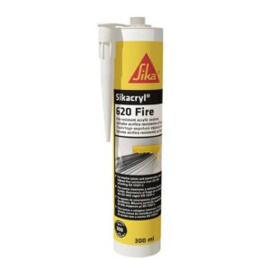 Sikacryl-620 Fire - egykomponensű tűzgátló, vízbázisú tömítőanyag - 1karton/12db-300 ml