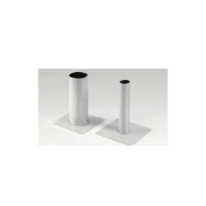 S-Scupper PVC 110 világosszürke oldalkifolyó egység = 1 db 490 mm csőhossz, 5 °-os lejtés