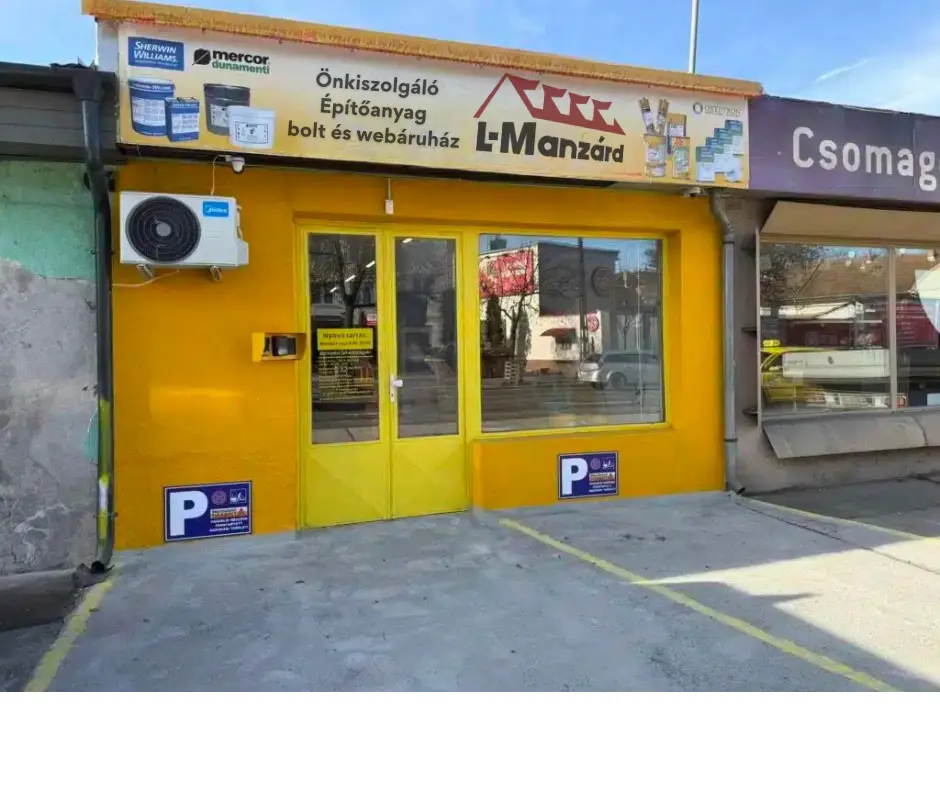 Újpesti önkiszolgáló üzlet